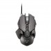 VERTUX Gaming Optimized Precision Wired Mouse with 8 programmable Buttons - Gray